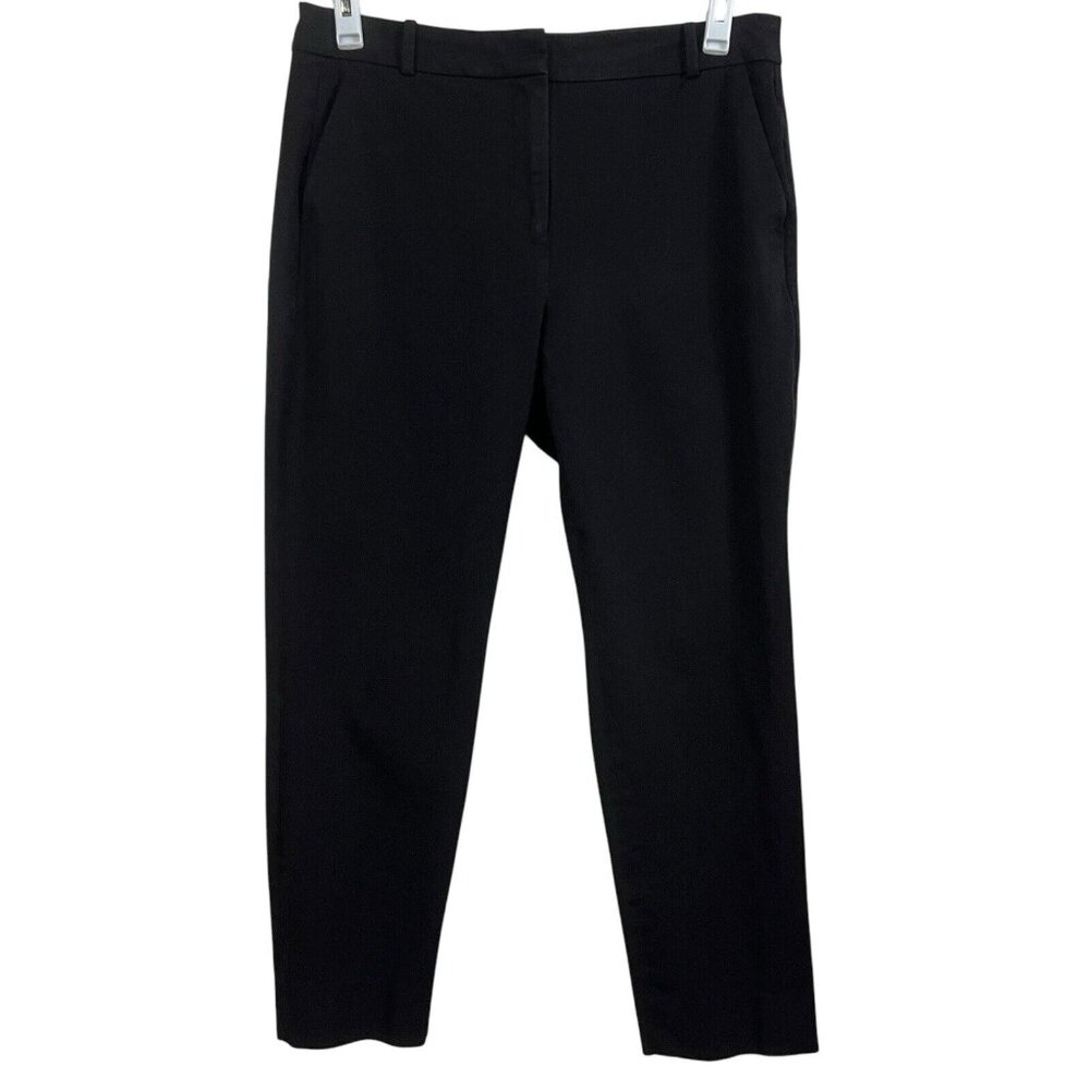 J. Crew High-Rise Cameron Pant In Four-Season Stretch 12 Black Office‎ Career